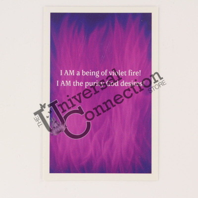 The Violet Flame Wallet Card