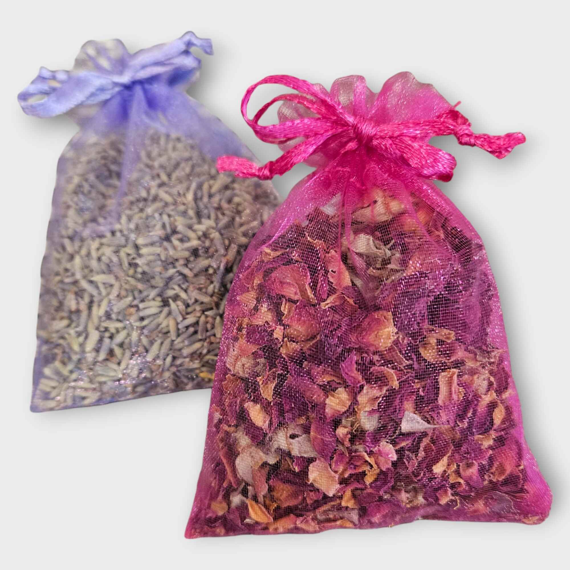 Pouch - Rose Petals or Lavender Flowers