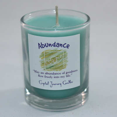 Candle - Abundance Votive in Glass