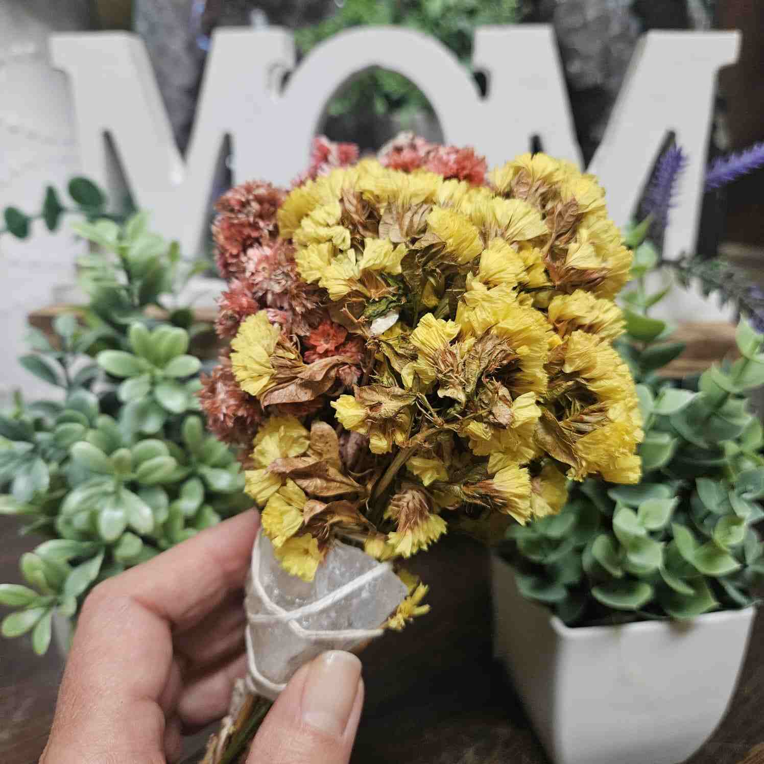 Sage - Wildflower Blend with Rose Quartz